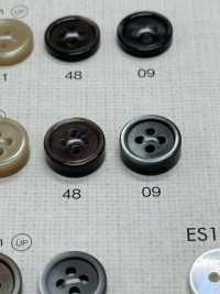 ES174 DAIYA BUTTONS زر بوليستر بمظهر الصدف[أزرار] DAIYA BUTTON صور إضافية