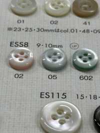 ESS8 DAIYA BUTTONS زر بوليستر ملون شبيه بالصدف[Buttons] DAIYA BUTTON صور إضافية