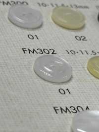FM302 DAIYA BUTTONS زر بوليستر بنمط الصدفة[أزرار] DAIYA BUTTON صور إضافية