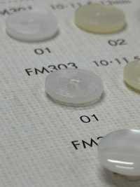 FM303 DAIYA BUTTONS زر بوليستر بشكل الصدف[أزرار] DAIYA BUTTON صور إضافية