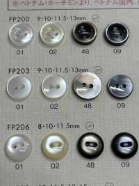 FP203 DAIYA BUTTONS زر بوليستر بشكل الصدفة[أزرار] DAIYA BUTTON صور إضافية