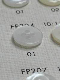 FP204 DAIYA BUTTONS زر بوليستر بنمط الصدفة[أزرار] DAIYA BUTTON صور إضافية