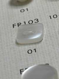 FR103 DAIYA BUTTONS زر بوليستر بطراز الصدفة (مربع)[أزرار] DAIYA BUTTON صور إضافية