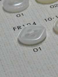 FR104 زر بوليستر شبيه بالصدف من DAIYA BUTTONS[Buttons] DAIYA BUTTON صور إضافية