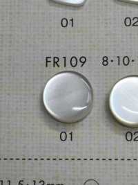 FR109 DAIYA BUTTONS زر بوليستر بمظهر الصدف[Buttons] DAIYA BUTTON صور إضافية