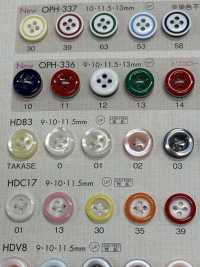 HD83 DAIYA BUTTONS سلسلة HYPER DURABLE المقاومة للصدمات أزرار بوليستر بنمط الصدفة DAIYA BUTTON صور إضافية