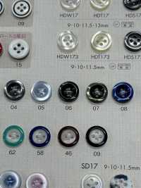 HD83 DAIYA BUTTONS سلسلة HYPER DURABLE المقاومة للصدمات أزرار بوليستر بنمط الصدفة DAIYA BUTTON صور إضافية