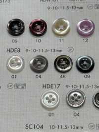 HDE8 DAIYA BUTTONS سلسلة HYPER DURABLE المقاومة للصدمات زر بوليستر بتأثير الصدف[أزرار] DAIYA BUTTON صور إضافية