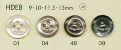 HDE8 DAIYA BUTTONS سلسلة HYPER DURABLE المقاومة للصدمات زر بوليستر بتأثير الصدف