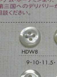 HDW8 DAIYA BUTTONS زر بوليستر بمظهر الصدف، سلسلة HYPER DURABLE المقاومة للصدمات[أزرار] DAIYA BUTTON صور إضافية