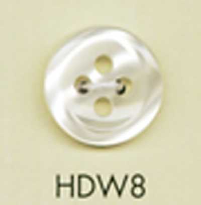 HDW8 DAIYA BUTTONS زر بوليستر بمظهر الصدف، سلسلة HYPER DURABLE المقاومة للصدمات