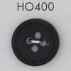 HO400 زر من قرن جاموس طبيعي حقيقي بأربع فتحات