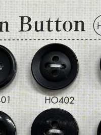HO402 زر بأربع فتحات من قرن جاموس طبيعي حقيقي[Buttons] DAIYA BUTTON صور إضافية