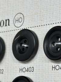 HO403 مادة طبيعية من قرن الجاموس الحقيقي زر بأربع ثقوب[أزرار] DAIYA BUTTON صور إضافية