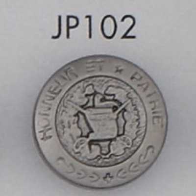 JP102 زر مطلي من راتنج ABS