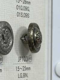 JP103 زر مطلي براتنج ABS[أزرار] DAIYA BUTTON صور إضافية