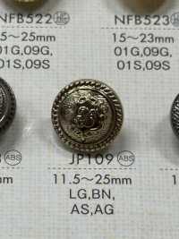 JP109 زر مطلي براتنج ABS[أزرار] DAIYA BUTTON صور إضافية
