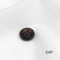 KHS-18 زر قرن جاموس صغير بأربع ثقوب[أزرار] Koutoku Button صور إضافية