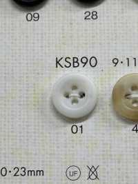 KSB90 زر بوليستر أنيق بأربعة ثقوب[Buttons] DAIYA BUTTON صور إضافية