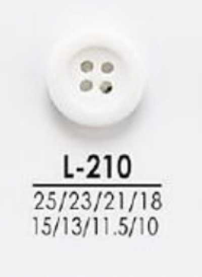 L210 أزرار قابلة للتلوين للقمصان والمعاطف
