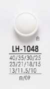 LH1048 أزرار للقمصان والمعاطف، للصباغة السوداء