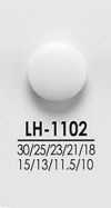 LH1102 أزرار للقمصان والمعاطف، سوداء وقابلة للتلوين