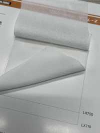 LX770 فازلين (قماش التقوية) قابل للكي بملمس فاخر وحجم ممتلئ Nittobo Advantex صور إضافية