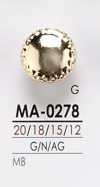 MA0278 زر معدني