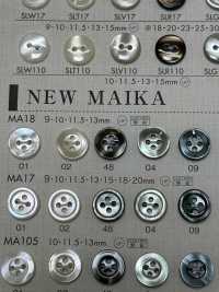 MA18 DAIYA BUTTONS زر بوليستر بمظهر الصدف[أزرار] DAIYA BUTTON صور إضافية