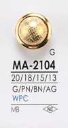 MA2104 زر معدني