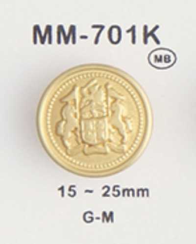 MM701K زر معدني