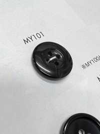 MY101 زر راتنج بوليستر على طراز Buffalo ذو 4 ثقوب[أزرار] DAIYA BUTTON صور إضافية