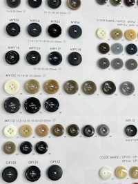 MY106 زر من راتنج البوليستر بحافة، 4 ثقوب[أزرار] DAIYA BUTTON صور إضافية