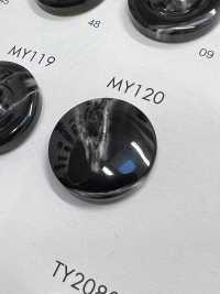 MY120 زر من راتنج البوليستر[أزرار] DAIYA BUTTON صور إضافية