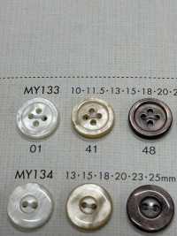 MY133 DAIYA BUTTONS زر بوليستر بشكل الصدف[Buttons] DAIYA BUTTON صور إضافية