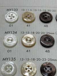 MY134 DAIYA BUTTONS زر بوليستر بشكل الصدف[أزرار] DAIYA BUTTON صور إضافية