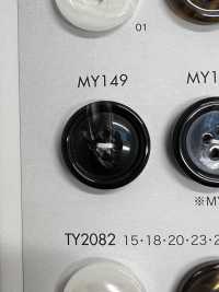 MY149 زر راتنج بوليستر بحافة و4 ثقوب[أزرار] DAIYA BUTTON صور إضافية