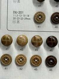 NC932 زر نايلون بلاستيكي شبيه بالجلد[Buttons] DAIYA BUTTON صور إضافية