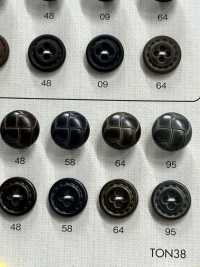 NC932 زر نايلون بلاستيكي شبيه بالجلد[Buttons] DAIYA BUTTON صور إضافية