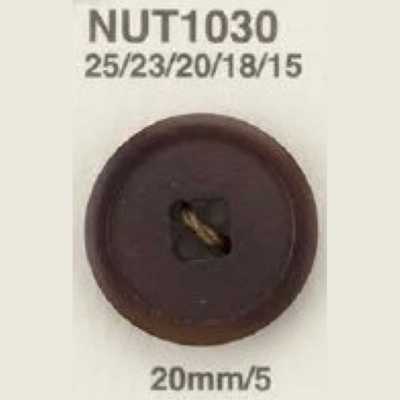 NUT1030 زر من الجوز بأربع فتحات