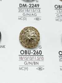OBU260 زر معدني[Buttons] IRIS صور إضافية