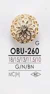 OBU260 زر معدني