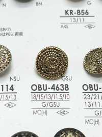 OBU4638 زر معدني[أزرار] IRIS صور إضافية