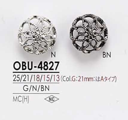 OBU4827 زر معدني
