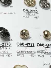 OBU4911 زر معدني بتصميم برغي[أزرار] IRIS صور إضافية