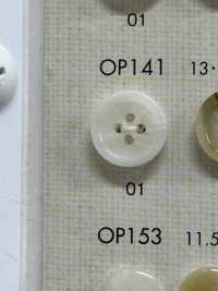OP141 زر بوليستر بأربع فتحات بنمط قرن الجاموس[Buttons] DAIYA BUTTON صور إضافية