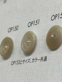OP151 زر من راتنج البوليستر بأربع فتحات مع حافة[Buttons] DAIYA BUTTON صور إضافية