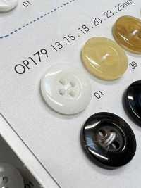 OP179 زر راتنج البوليستر بأربع فتحات[أزرار] DAIYA BUTTON صور إضافية