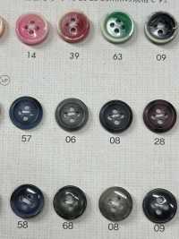 OP81 زر بوليستر بنمط صدفة السلحفاة ملوّن بأربعة ثقوب[أزرار] DAIYA BUTTON صور إضافية