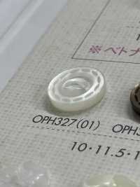 OPH327 زر بفتحتين مع حافة[Buttons] DAIYA BUTTON صور إضافية